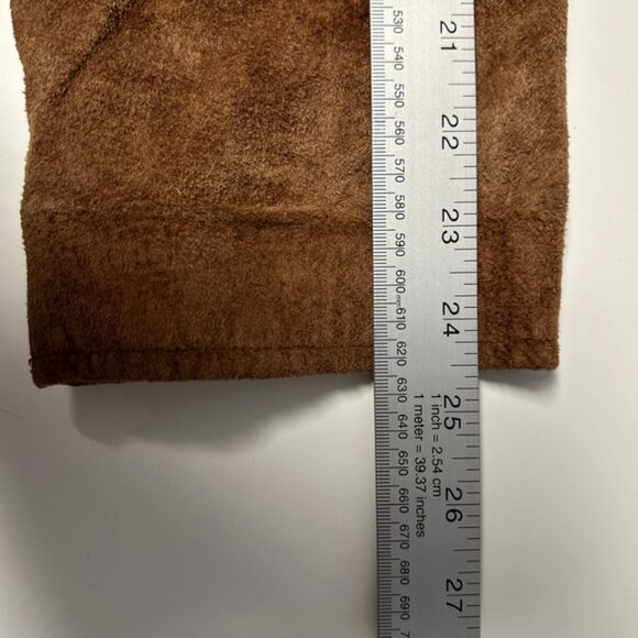 Vintage Brown Suede Jacket, size XL - Picture 8 of 12